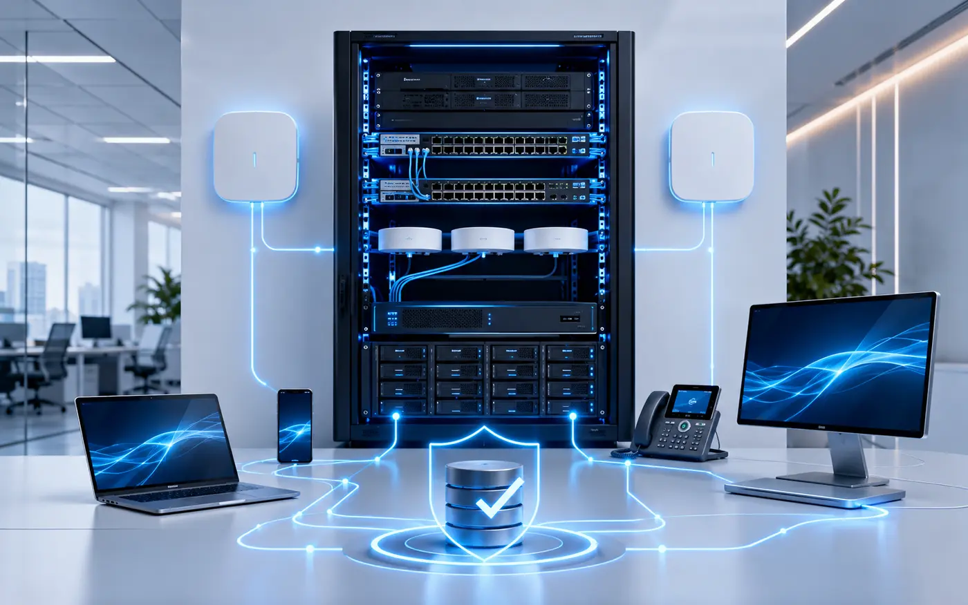 Redes empresariales y Wi-Fi para proyectos en Ecuador